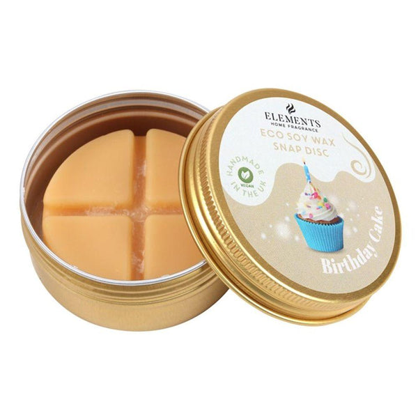 Birthday Cake Soy Wax Snap Disc - Home Decor Emporium