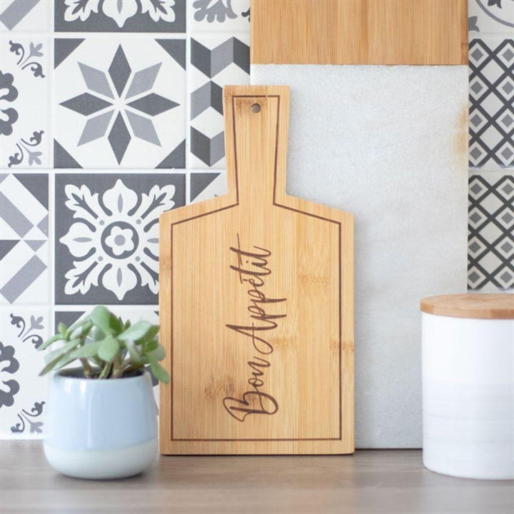 Bon Appétit Bamboo Serving Board - Home Decor Emporium