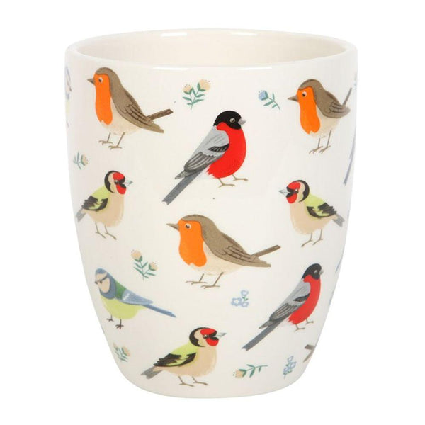 British Garden Birds Ceramic Plant Pot - Home Decor Emporium