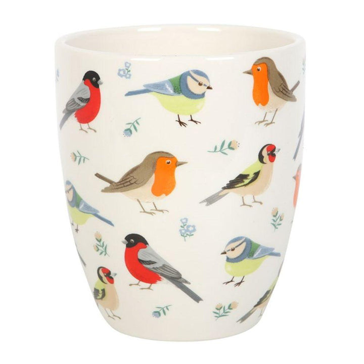 British Garden Birds Ceramic Plant Pot - Home Decor Emporium