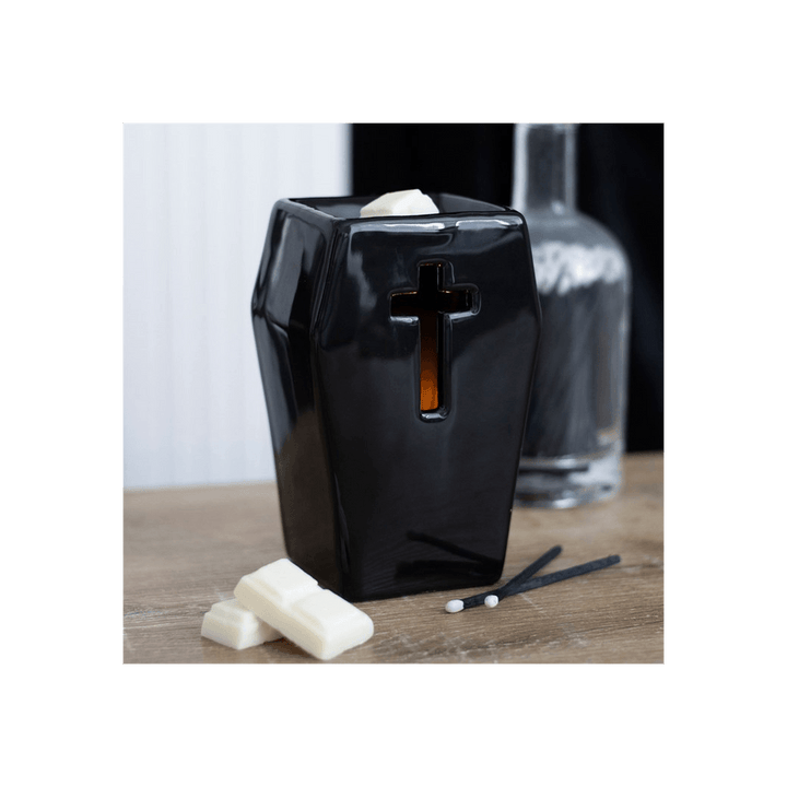 Coffin Oil Burner - Home Decor Emporium