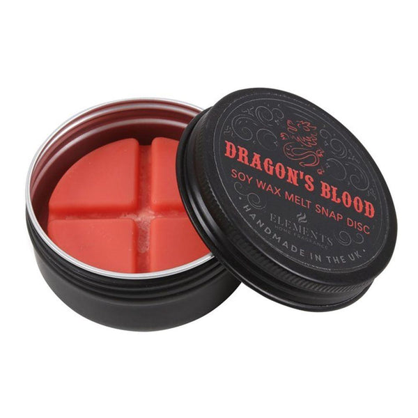 Dragon's Blood Soy Wax Snap Disc - Home Decor Emporium