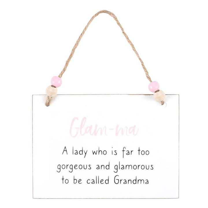 Glam-ma Hanging Sign - Home Decor Emporium