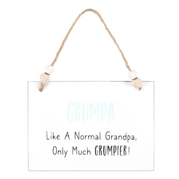 Grumpa Hanging Sign - Home Decor Emporium