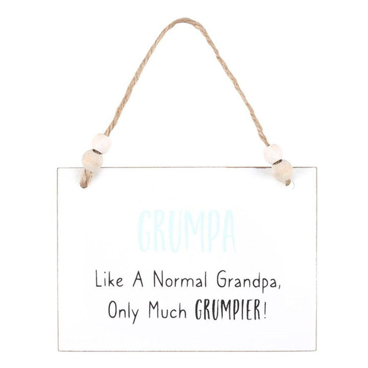 Grumpa Hanging Sign - Home Decor Emporium