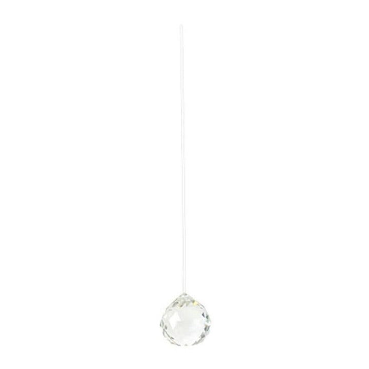 Hanging Faceted Crystal Ball - Home Decor Emporium