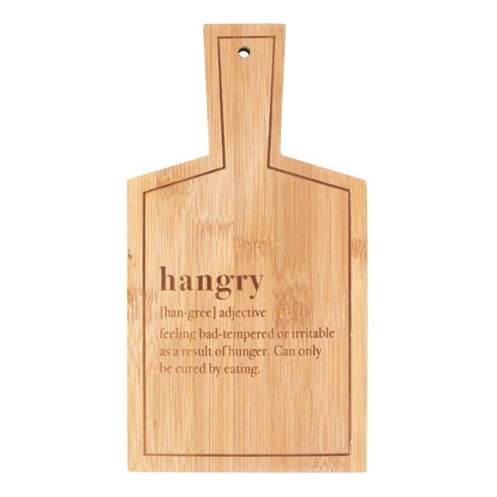 Hangry Bamboo Serving Board - Home Decor Emporium
