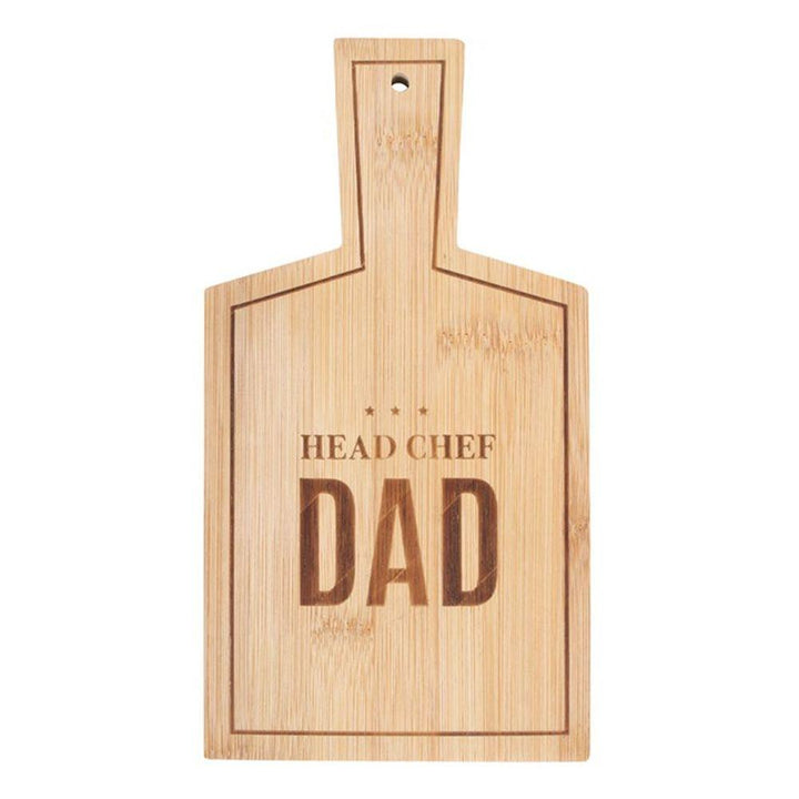 Head Chef Dad Bamboo Serving Board - Home Decor Emporium