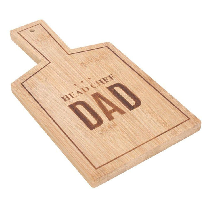 Head Chef Dad Bamboo Serving Board - Home Decor Emporium