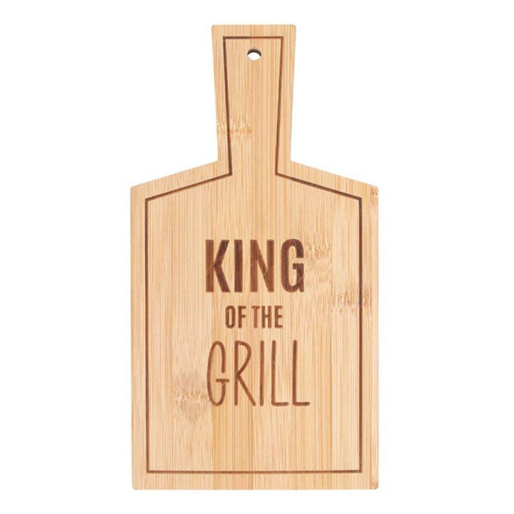King of the Grill Bamboo Serving Board - Home Decor Emporium