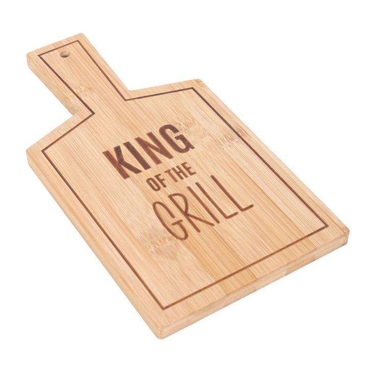 King of the Grill Bamboo Serving Board - Home Decor Emporium