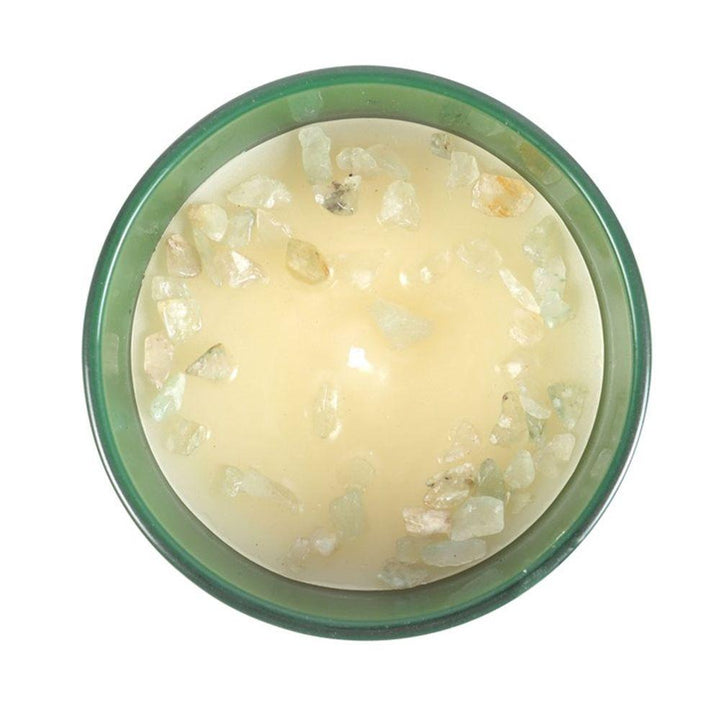 Libra Sweet Jasmine Gemstone Zodiac Candle - Home Decor Emporium