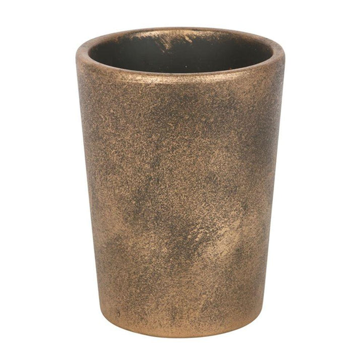 Moon Gazing Hare Bronze Terracotta Plant Pot by Lisa Parker - Home Decor Emporium