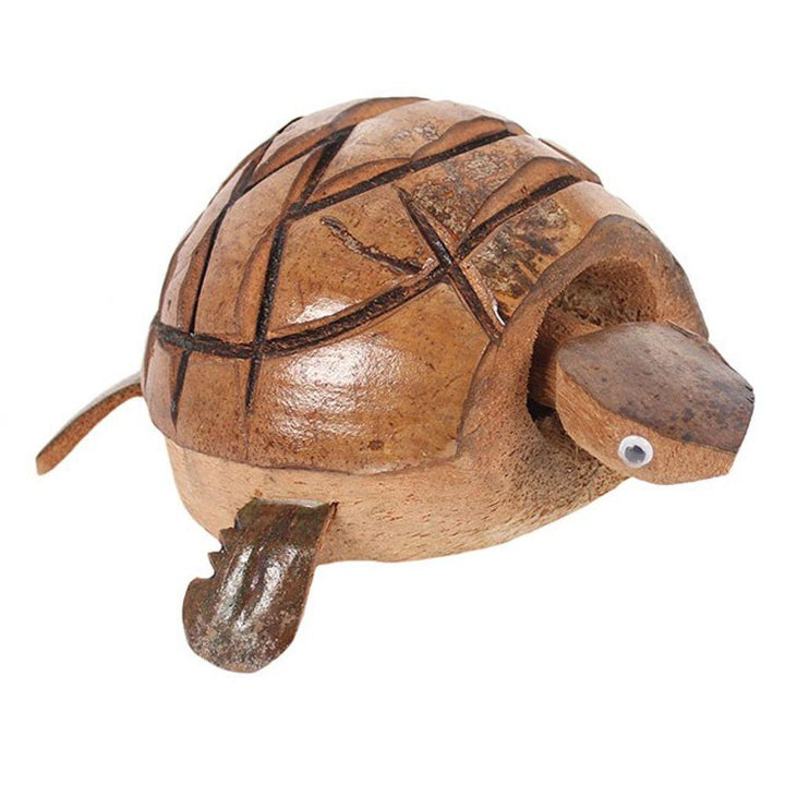Nodding Wooden Turtle - Home Decor Emporium