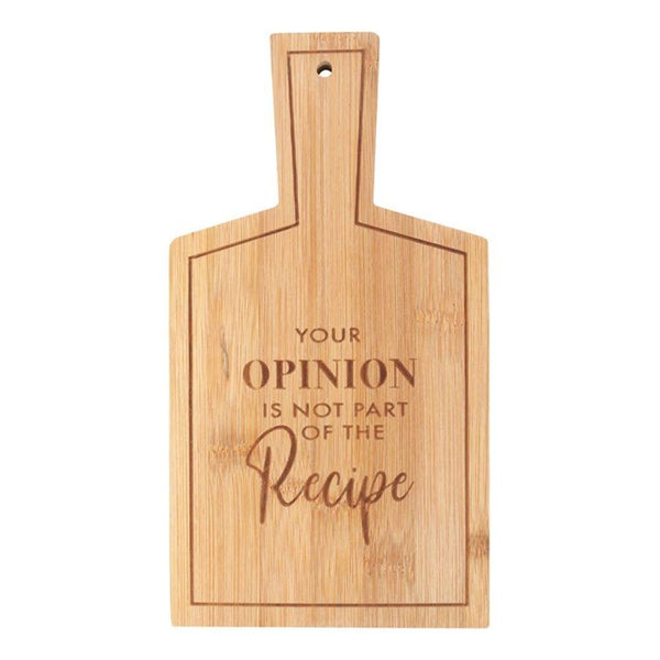 Not Part of the Recipe Bamboo Serving Board - Home Decor Emporium