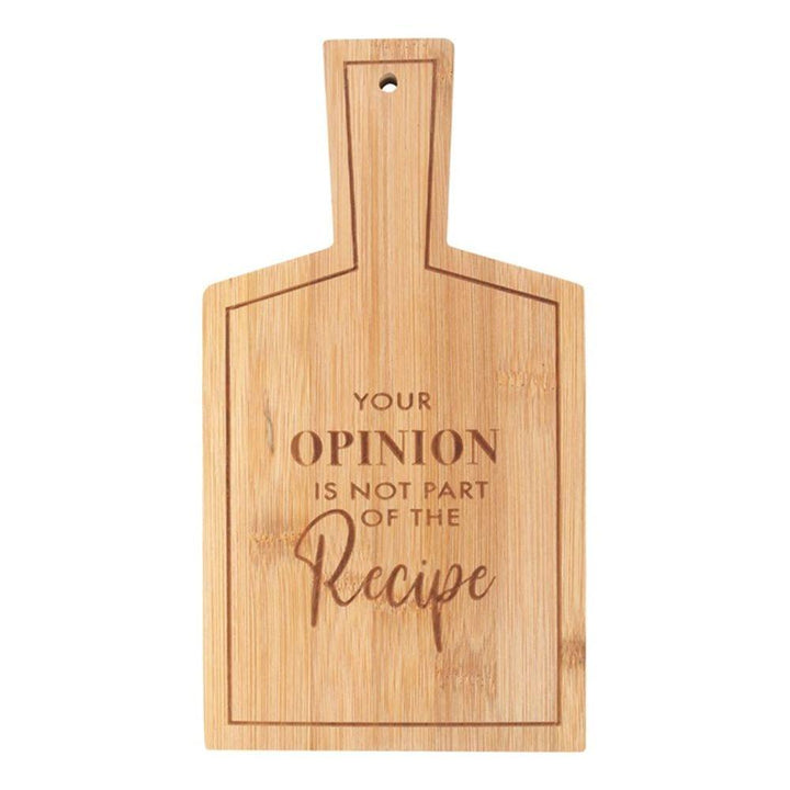 Not Part of the Recipe Bamboo Serving Board - Home Decor Emporium
