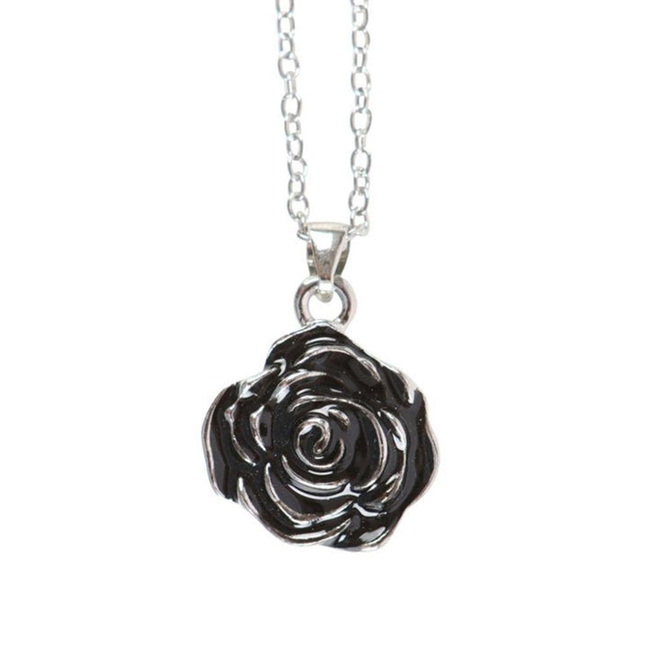 Rose Pendant Necklace - Home Decor Emporium