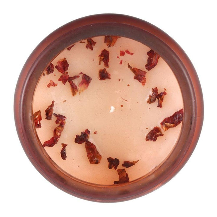 Rose Petal Infused Self Love Spell Candle - Home Decor Emporium