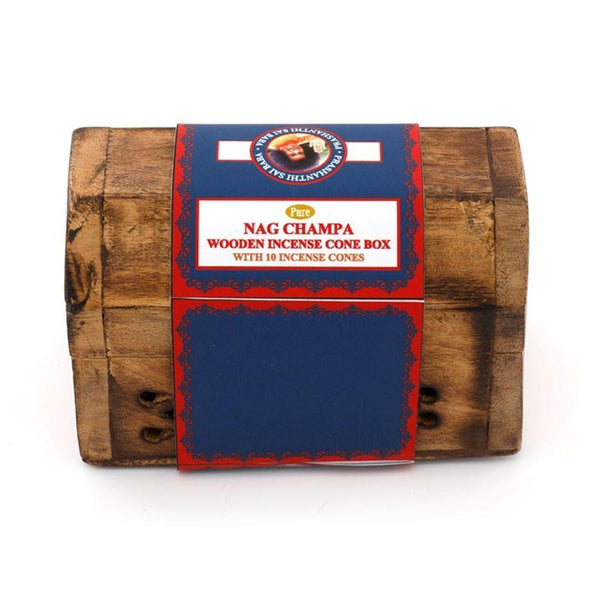 Small Nag Champa Incense Cone Box - Home Decor Emporium