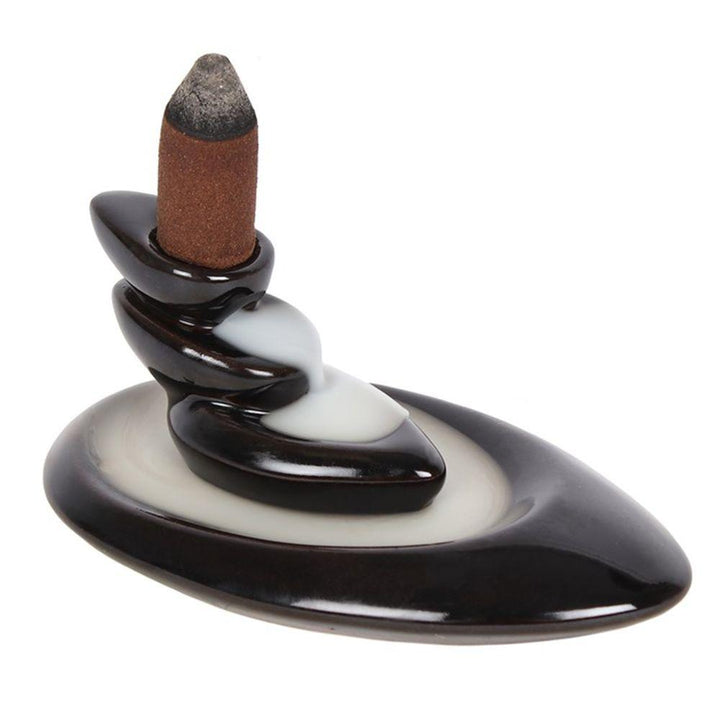 Small Pebbles Backflow Incense Burner - Home Decor Emporium