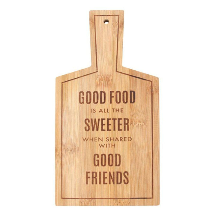Sweeter When Shared Bamboo Serving Board - Home Decor Emporium