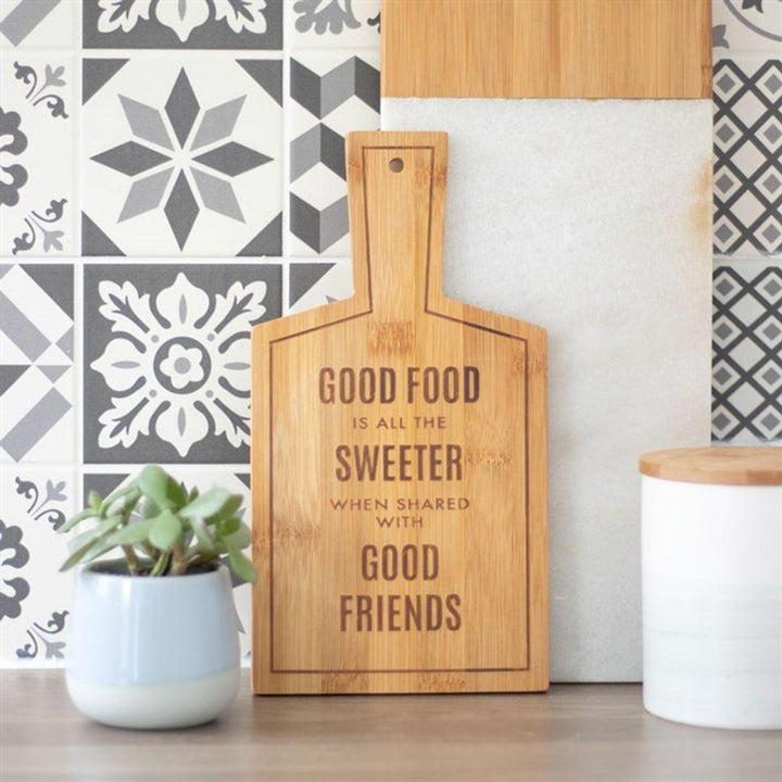 Sweeter When Shared Bamboo Serving Board - Home Decor Emporium