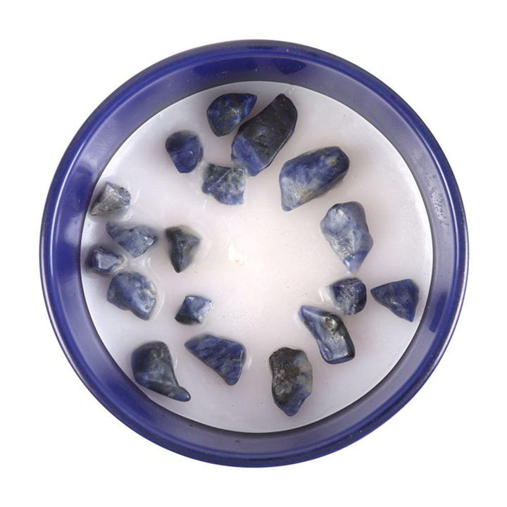 Taurus Amber & Vanilla Gemstone Zodiac Candle - Home Decor Emporium