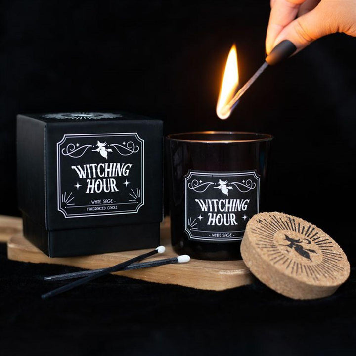 Witching Hour White Sage Candle - Home Decor Emporium