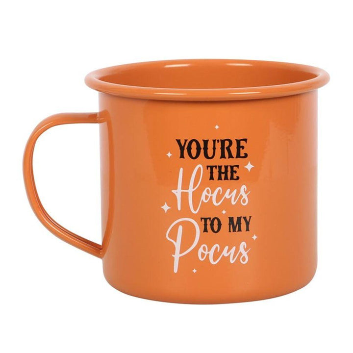 You're The Hocus To My Pocus Enamel Mug - Home Decor Emporium