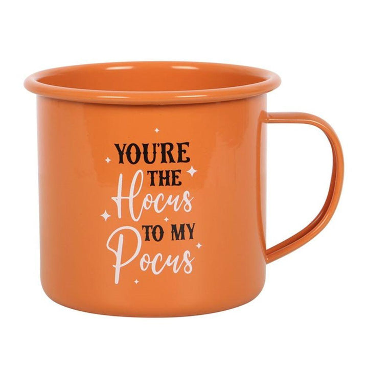 You're The Hocus To My Pocus Enamel Mug - Home Decor Emporium