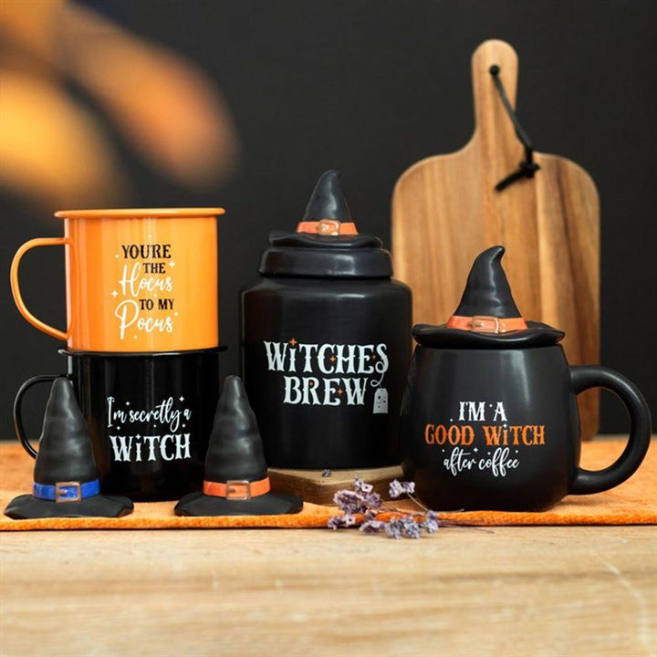 You're The Hocus To My Pocus Enamel Mug - Home Decor Emporium